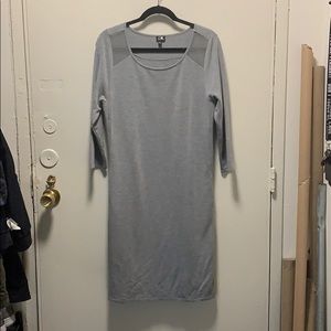 Dress with side zippers